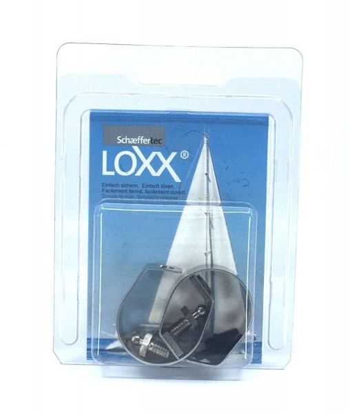 LOXX Blisterpackung Rohrschelle 25mm