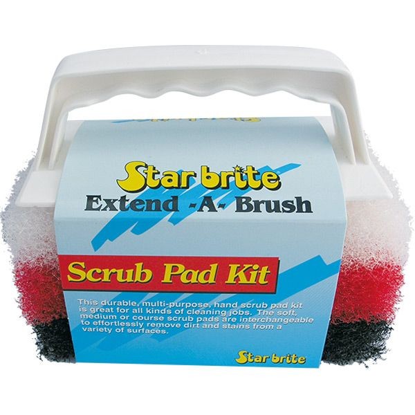 Star Brite Handschrubber Kit fein-mittel-grob