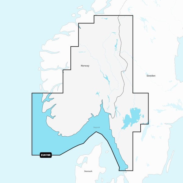 Garmin Navionics+ EU078R Norwegen Südwestküste, Skagerrak und Haugesund