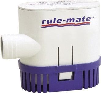 Rule-Mate Tauchpumpe 1100GPH mit Vollautomatikschalter 24V