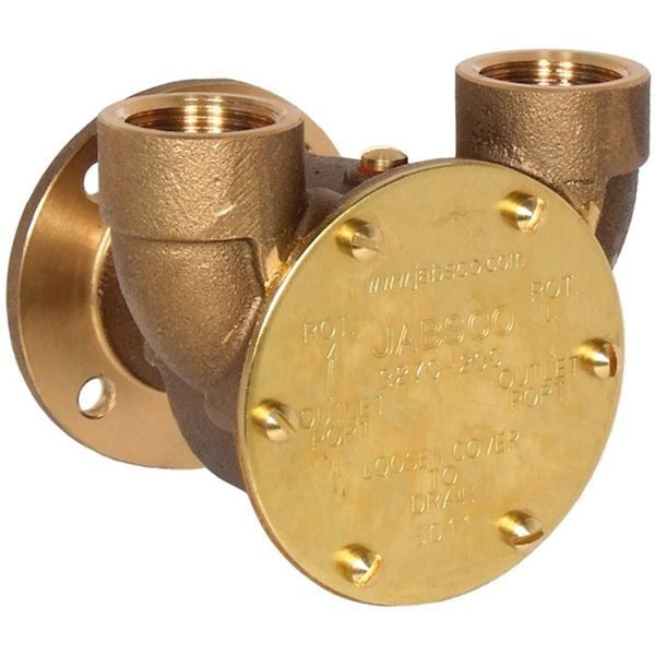 Jabsco Impellerpumpe Bronze FLG 040 BSP (3270-200)