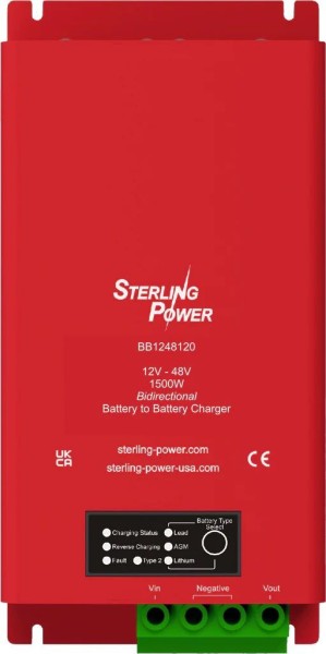 Sterling Hochleistungs-B2B Ladegerät Typ BB (Batterie-zu Batterie)
