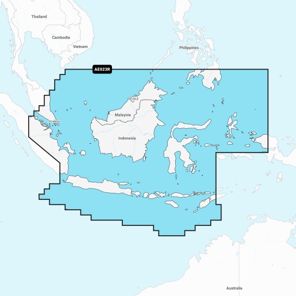 Navionics+ AE023R Java und Borneo