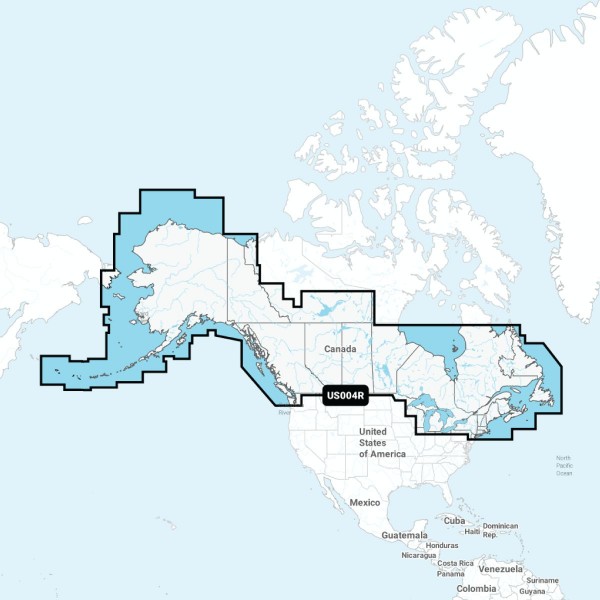Navionics+ US004R Kanada und Alaska