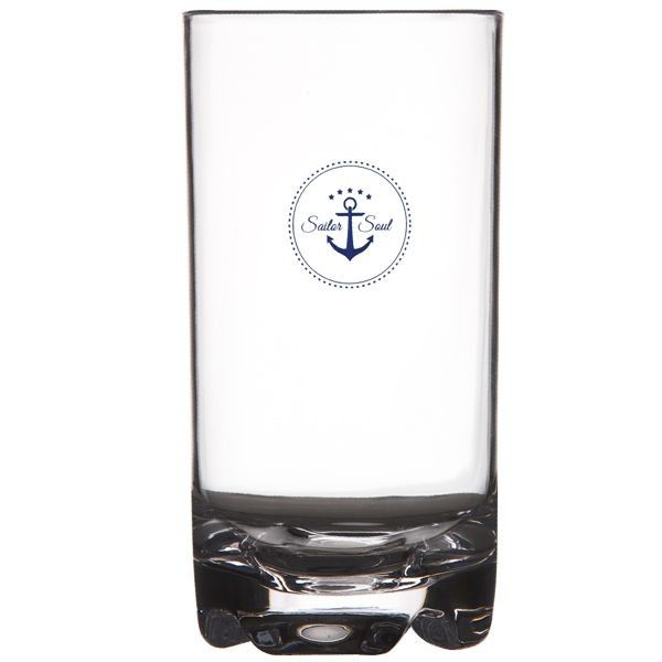 MARINE BUSINESS Sailor Soul Wasserglas D=7,7cm H=15cm 500ml 6 Stück