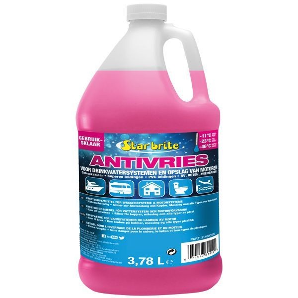 Star Brite Anti Freeze Frostschutzmittel rosa 3,8l